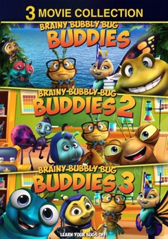 DVD Brainy Bubbly Bug Buddies 1-3 Book