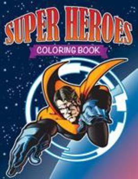 Paperback Super Heroes Coloring Book