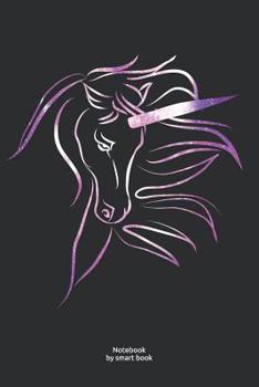 Paperback Notebook: Unicorn Notebook 100 Pages with Lines, White Paper 6x9inches, Matte Softcover, (Great as Notebook, Recipe Book, Songbo Book