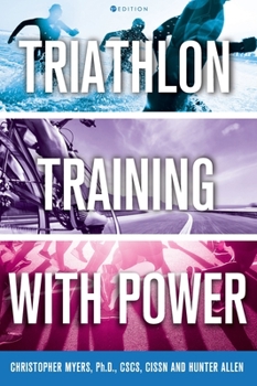 Hardcover Triathlon Training with Power Book