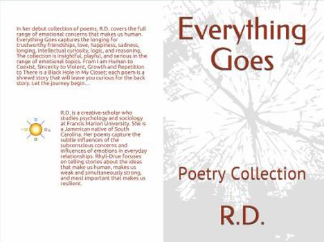 Paperback Everything Goes: Poetry Collection Book