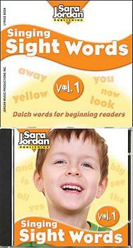 Paperback Singing Sight Words, Volume 1 [With CD (Audio)] Book