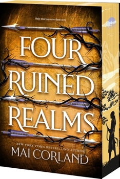 Paperback Four Ruined Realms: A High-Stakes Assassin Romantic Fantasy Book
