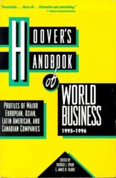 Paperback Hoover's Handbook of World Business Book