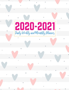 2020-2021 Daily Weekly and Monthly Planner: Handy Two Year Jan 1, 2020 - Dec 31, 2021 Calendar Organizer and Appointment Schedule Agenda Journal for ... - 24 Months Planner - Creative AG 0024