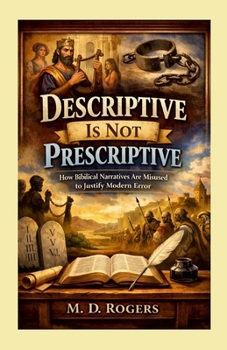 Paperback Descriptive Is Not Prescriptive Book