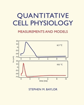 Paperback Quantitative Cell Physiology: Measurements and Models Book