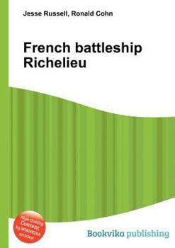 Paperback French Battleship Richelieu Book