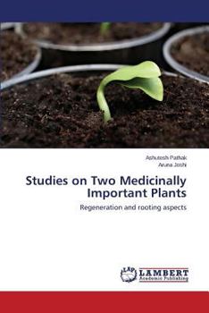 Paperback Studies on Two Medicinally Important Plants Book