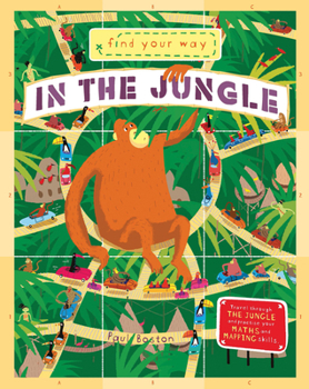 Hardcover Find Your Way in the Jungle Book