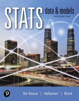 Hardcover STATS: Data and Models Plus Mylab Statistics with Pearson Etext -- 24 Month Access Card Package [With Access Code] Book