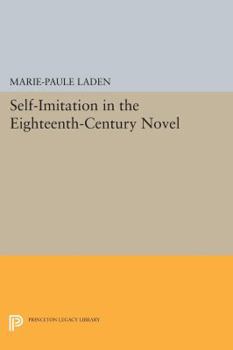 Paperback Self-Imitation in the Eighteenth-Century Novel Book