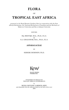 Paperback Flora of Tropical East Africa: Asparagaceae Book