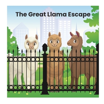 Paperback The Great Llama Escape [Large Print] Book
