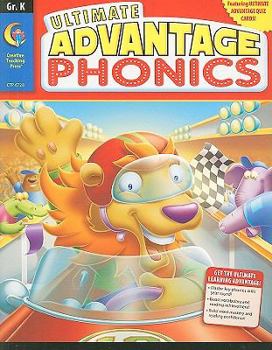 Paperback Ultimate Advantage Phonics, Grade K [With Quiz Cards] Book