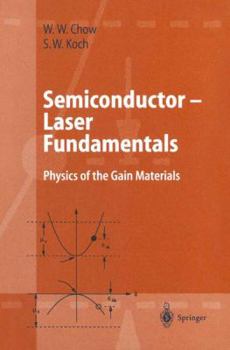 Paperback Semiconductor-Laser Fundamentals: Physics of the Gain Materials Book