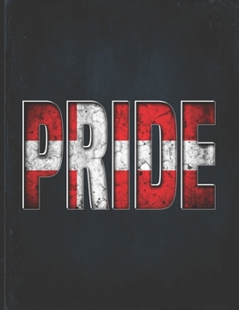 Pride: Denmark Heritage Gift for Danish Coworker from Copenhagen  Undated Planner Daily Weekly Monthly Calendar Organizer Journal