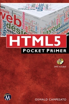 Paperback HTML 5 Pocket Primer [With DVD] Book