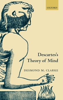 Hardcover Descartes's Theory of Mind Book