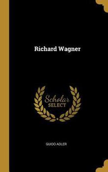 Hardcover Richard Wagner [German] Book