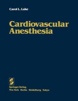 Hardcover Cardiovascular Anesthesia Book