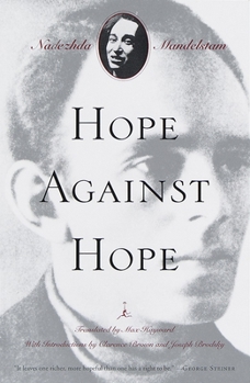 Paperback Hope Against Hope: A Memoir Book