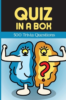 Paperback Quiz In A Box: 500 Trivia Questions Book