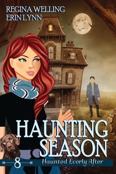 Paperback Haunting Season (Large Print): A Ghost Cozy Mystery Series [Large Print] Book