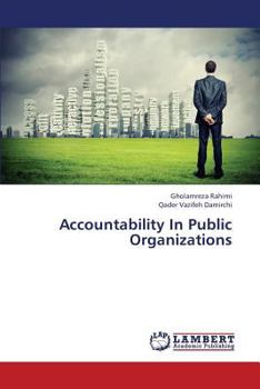 Paperback Accountability In Public Organizations Book