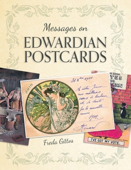 Paperback Messages on Edwardian Postcards Book