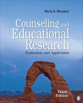 Paperback Counseling and Educational Research: Evaluation and Application Book