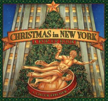 Hardcover Christmas in New York: A Pop-Up Book
