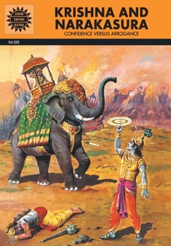 Paperback Krishna and narakasura Book