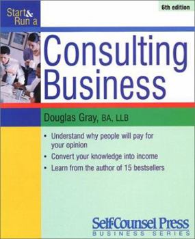 Paperback Start and Run a Consulting Business Book