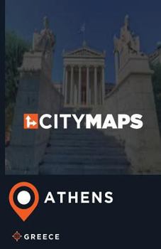 Paperback City Maps Athens Greece Book