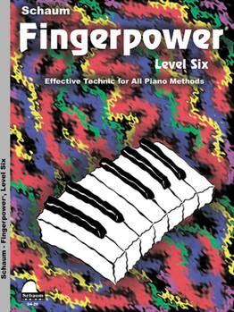 Paperback Fingerpower - Level 6: Effective Technic for All Piano Methods Book