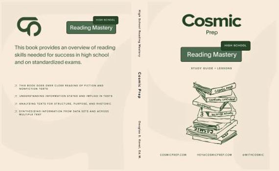 Paperback Cosmic Prep High School Reading Mastery Book