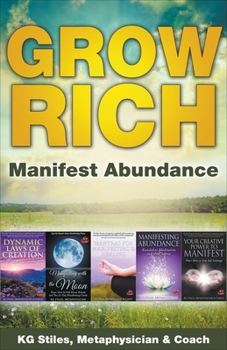 Paperback Grow Rich - Manifest Abundance Book