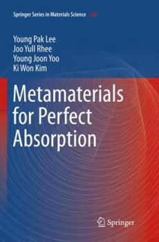 Paperback Metamaterials for Perfect Absorption Book