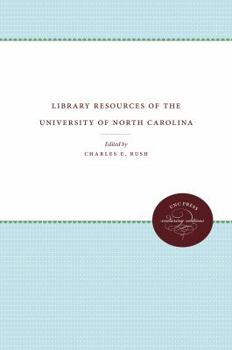 Paperback Library Resources of the University of North Carolina Book