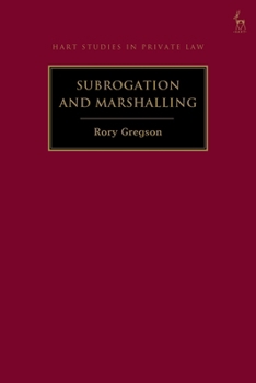 Paperback Subrogation and Marshalling Book
