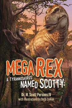 Paperback Mega Rex: A Tyrannosaurus Named Scotty Book