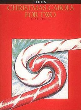 Paperback Christmas Carols for Two: Flute Book