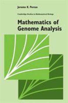 Paperback Mathematics of Genome Analysis Book