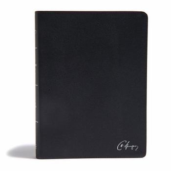Leather Bound KJV Spurgeon Study Bible, Black Genuine Leather Book