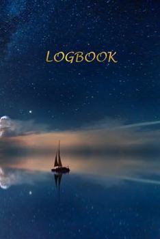 Blood Pressure Log Book: 6 Daily Reading for 53 Weeks with Time, Blood Pressure, Heart Rate - Daily and Weekly Notes - Portable 6x9 - Elegant Discreet Cover with Starry Sky, Moon and Ocean