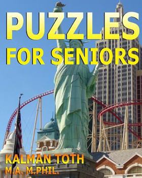 Paperback Puzzles for Seniors Book