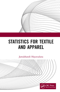 Hardcover Statistics for Textile and Apparel Book