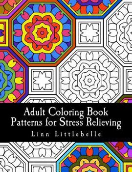 Paperback Adult Coloring Book - Patterns for Stress Relieving Book