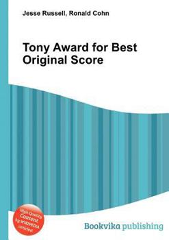 Paperback Tony Award for Best Original Score Book